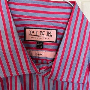 PINK mens shirt 17  36 1/2